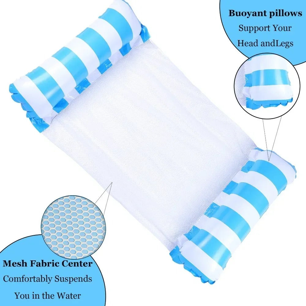 Swimming Water Sofa – Inflatable Hammock Floating Mat for Pool & Beach