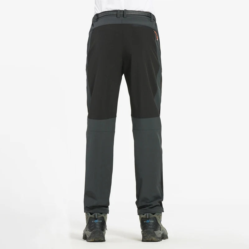 Men's Thick Warm Fleece Hiking Pants – Waterproof Windproof Outdoor Trekking Trousers | S–5XL