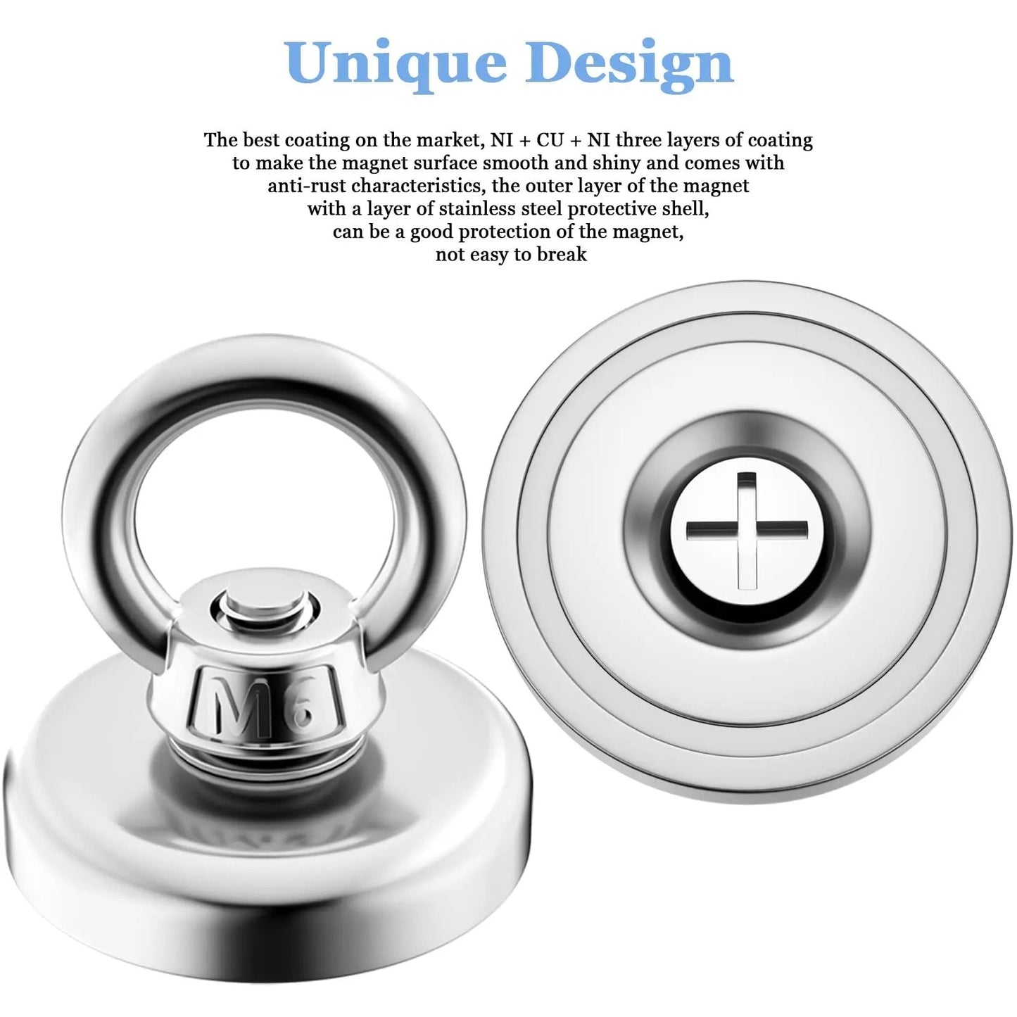 Super Strong Neodymium Fishing Magnets | Heavy-Duty Magnet Fishing Kit