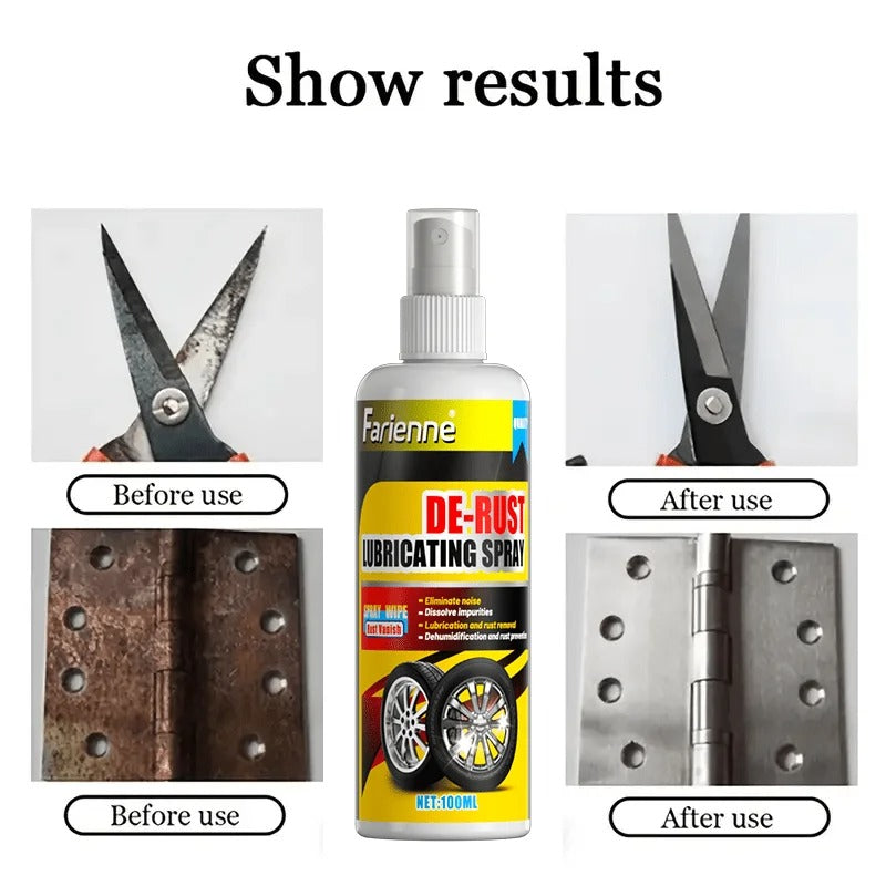 Universal Rust Remover Revitalizing Spray | Fast-Acting Metal Restorer