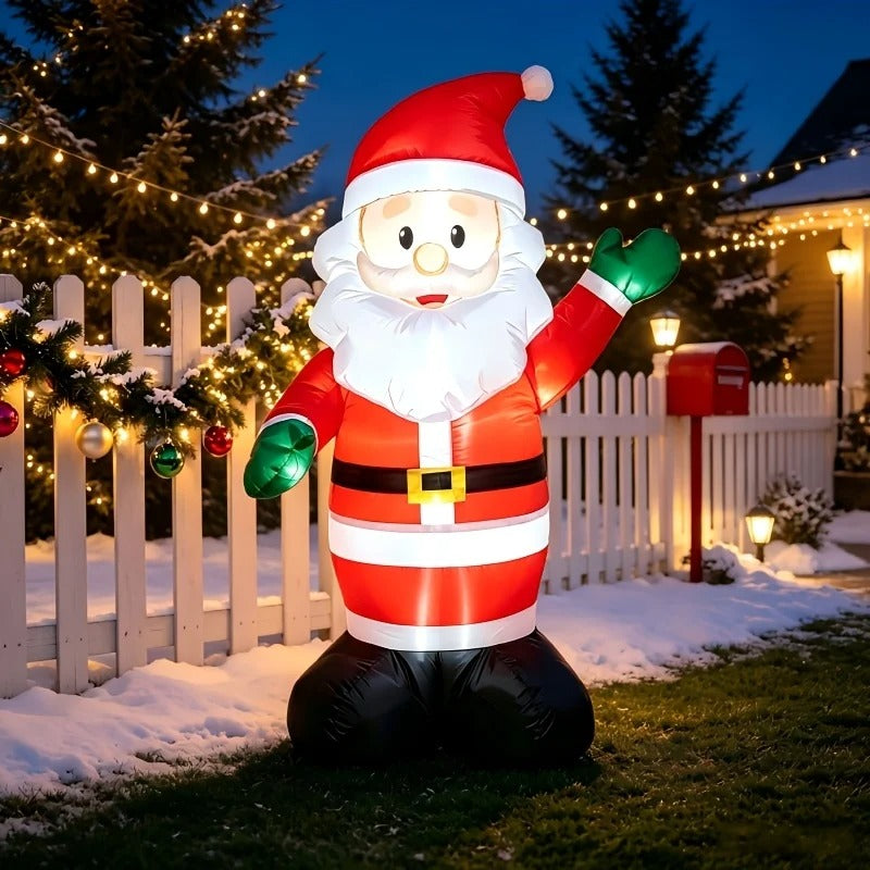 Giant Inflatable Santa Claus Christmas Decoration – Indoor & Outdoor Xmas Party Decor