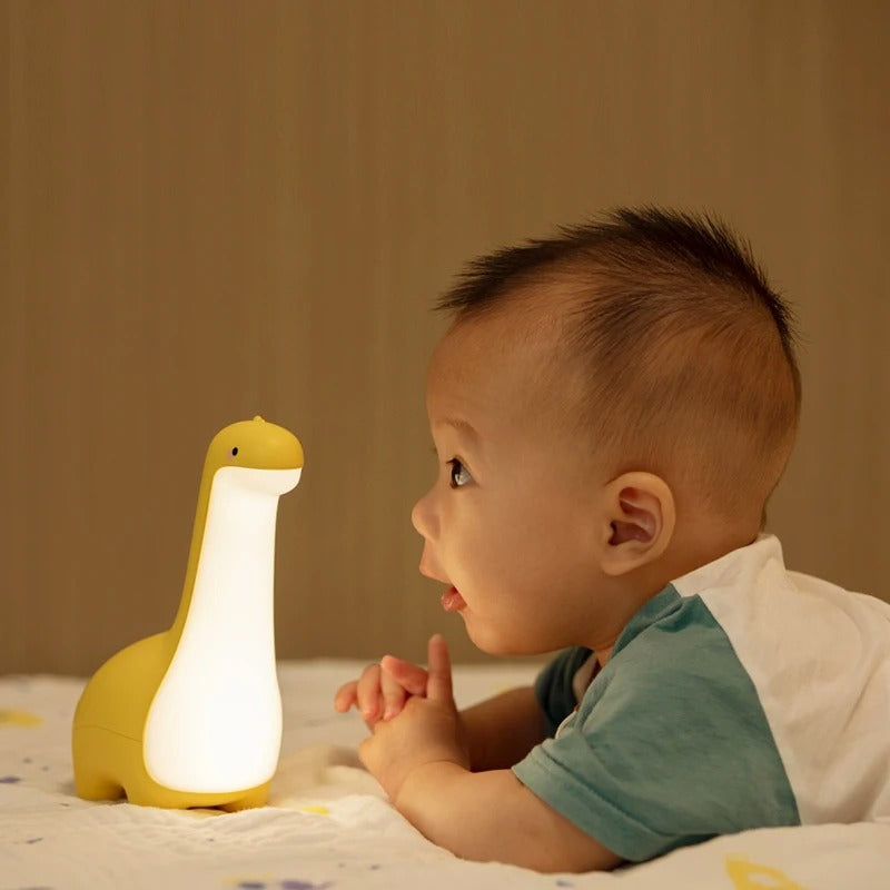 Cute Dinosaur Night Light – Adorable LED Dino Lamp for Kids Bedroom, Nursery & Desk Decor