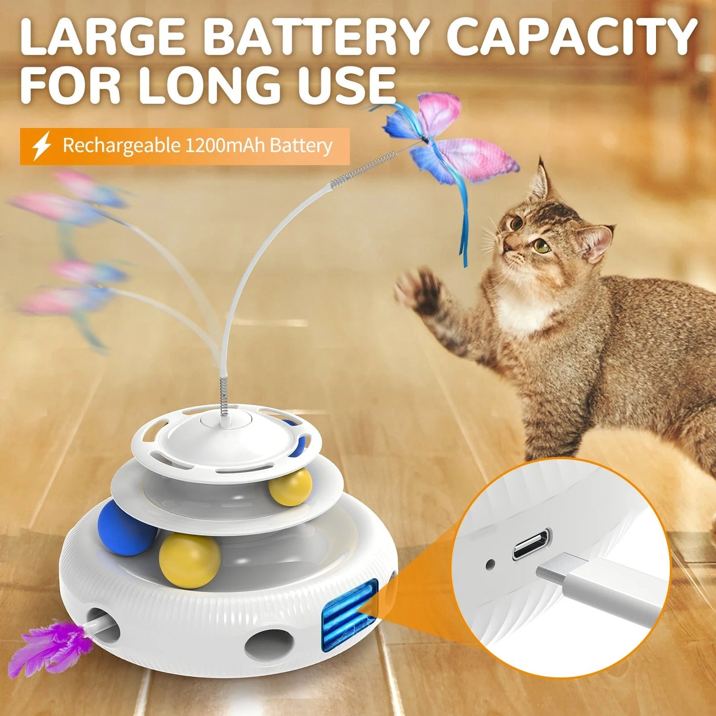 Cat Laser Interactive Indoor Cat Puzzle Pet Toys
