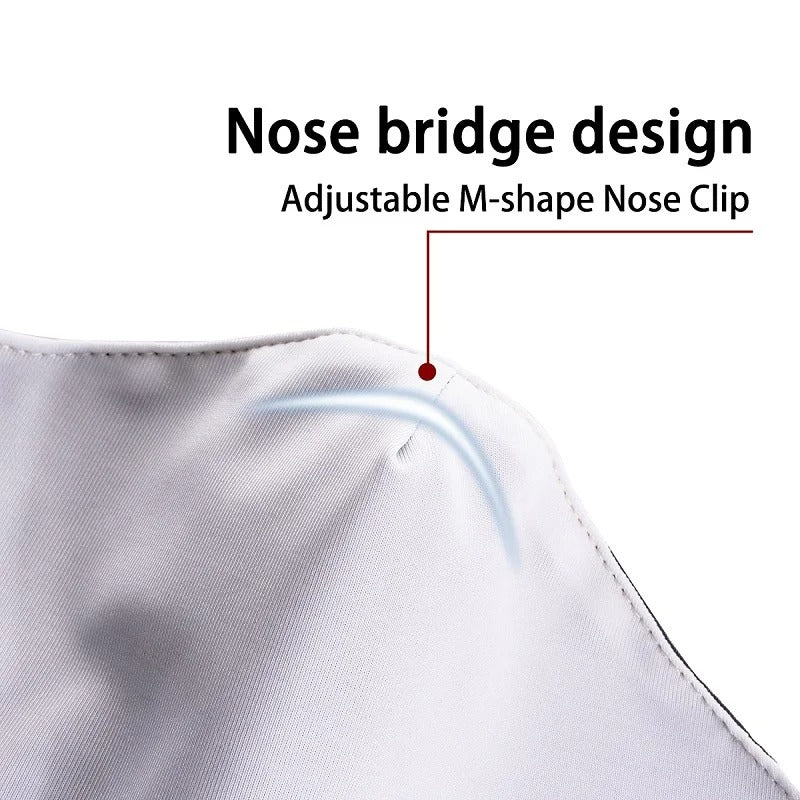 PM2.5 Reusable Face Mask with Filter – Breathable, Washable & Adjustable