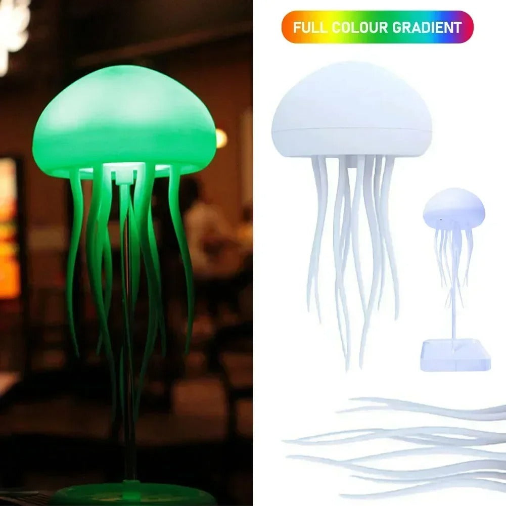 Dancing Jellyfish RGB Night Light – Colour Changing LED Mood Lamp for Bedroom, Kids Room & Home Decor