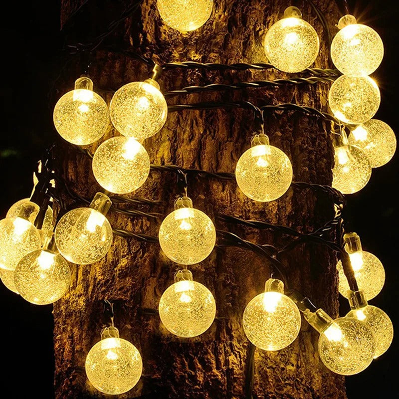 Solar LED Outdoor Fairy String Lights – 20 to 100 LED IP65 Waterproof Garden & Patio Lamps