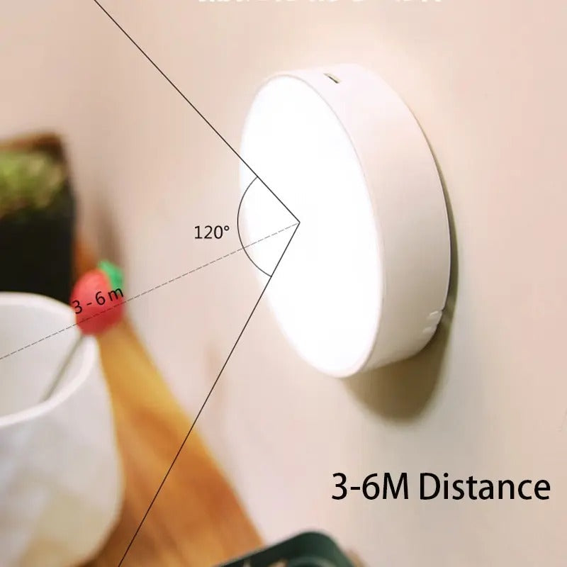LED Smart Human Body Sensor Night Lamp | Auto Motion Detection Light