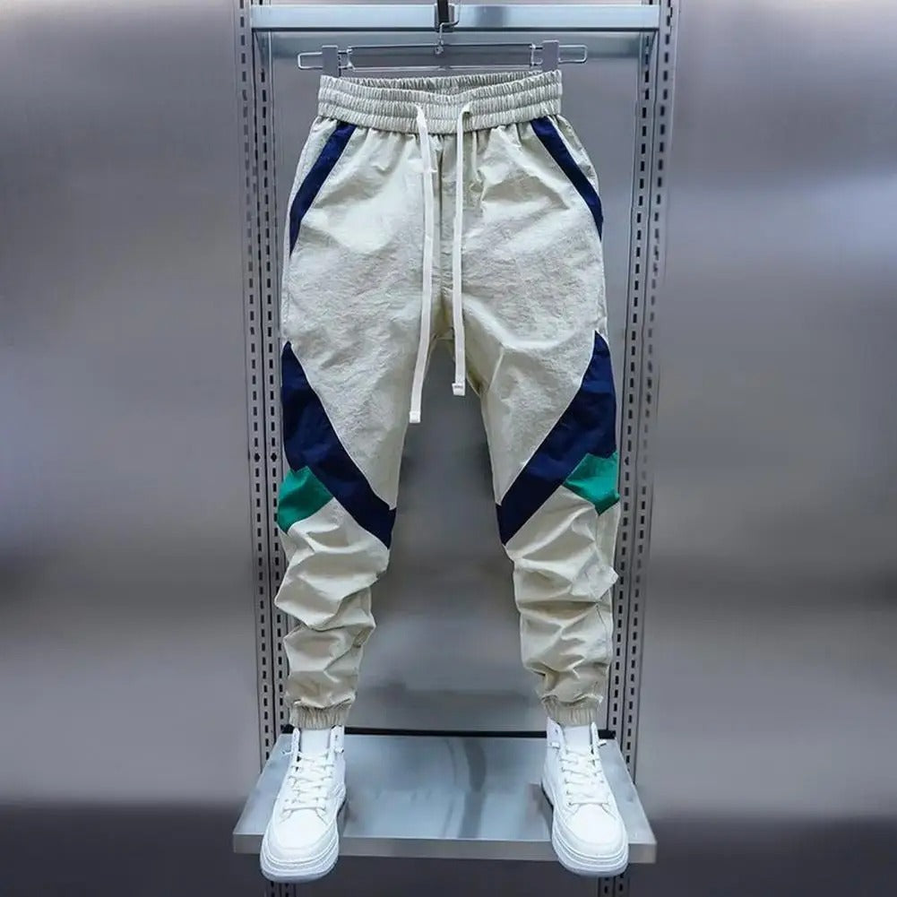Men’s Stretch Cargo Jogger Pants – Flexible Multi-Pocket Casual Streetwear Trousers