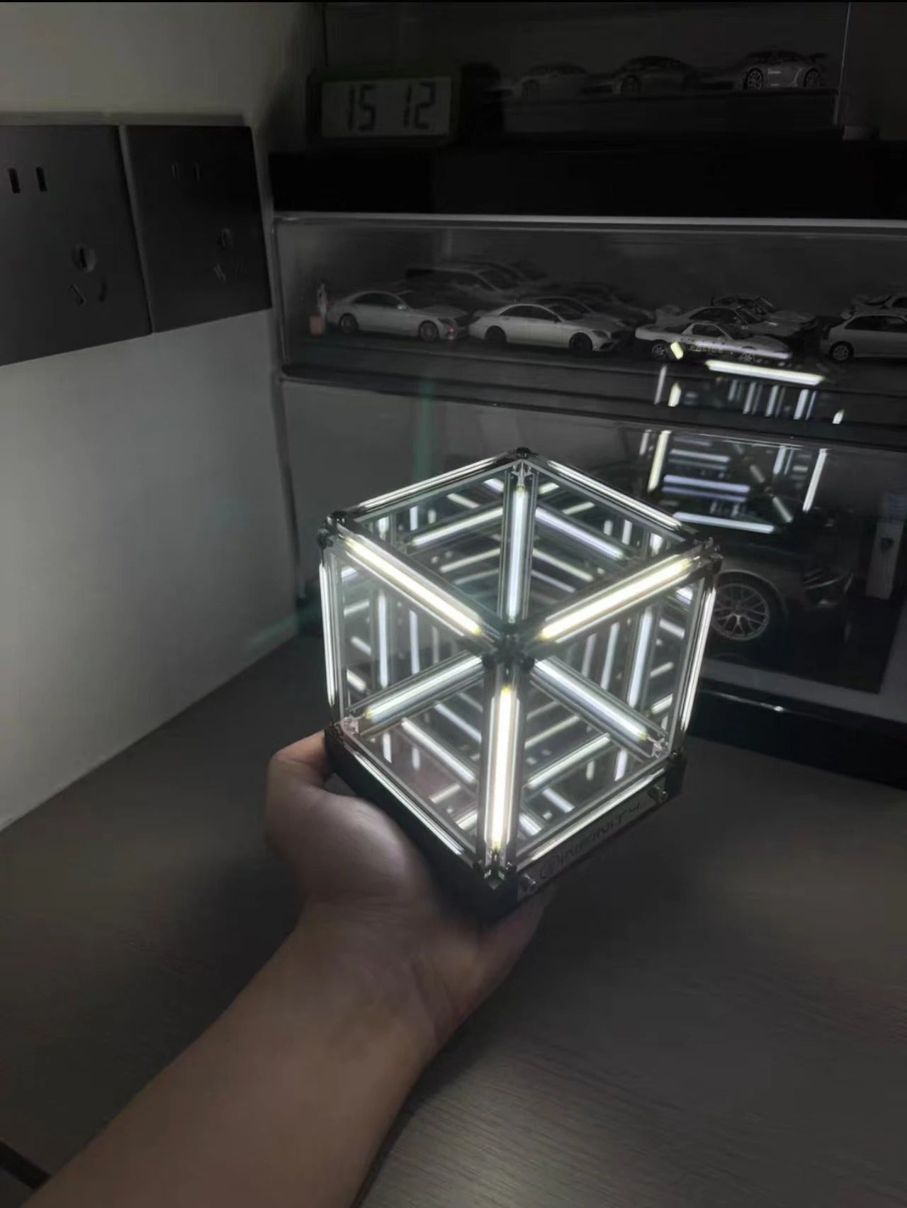 Technology Atmosphere Light 4-Dimensional Space Hypercube Night Light