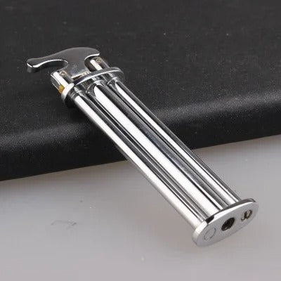 Slim Refillable Gas Lighter for Men – Windproof Pocket Lighter with Elegant Design