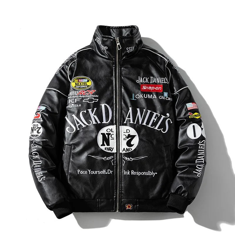 F1 Racing Jacket – Embroidered Motorsport Style