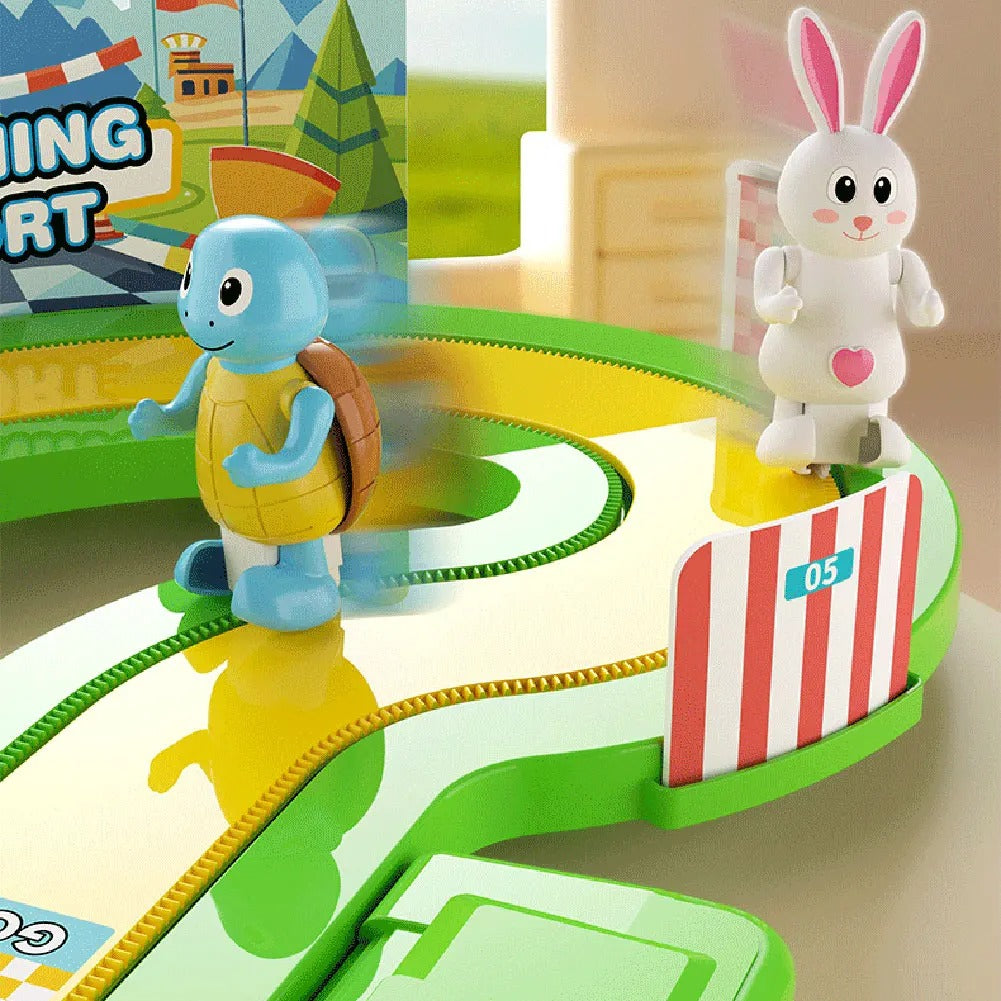Children's somatosensory speed competition toy
