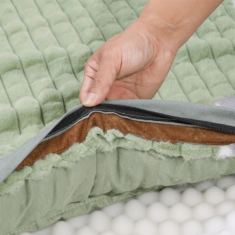 Sleeping Dog Mat – Winter Warm Removable Washable Kennel Mattress