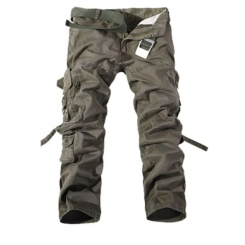 Men’s Tactical Cargo Pants – Multi-Pocket Durable Outdoor Combat Trousers