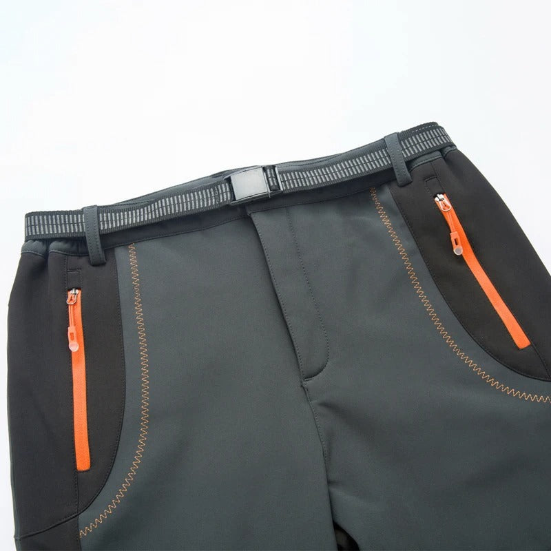 Men's Thick Warm Fleece Hiking Pants – Waterproof Windproof Outdoor Trekking Trousers | S–5XL