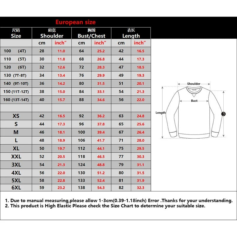 Funny Ugly Christmas 3D Printed Sweatshirt – Loose Pullover Round Neck Long Sleeve Xmas Top for Men & Women
