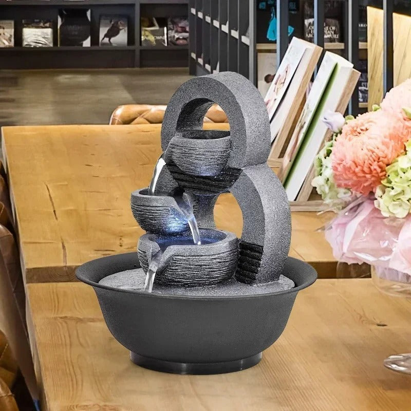 Handmade Home Decorative Fountain | Indoor Water Feature for Zen Living