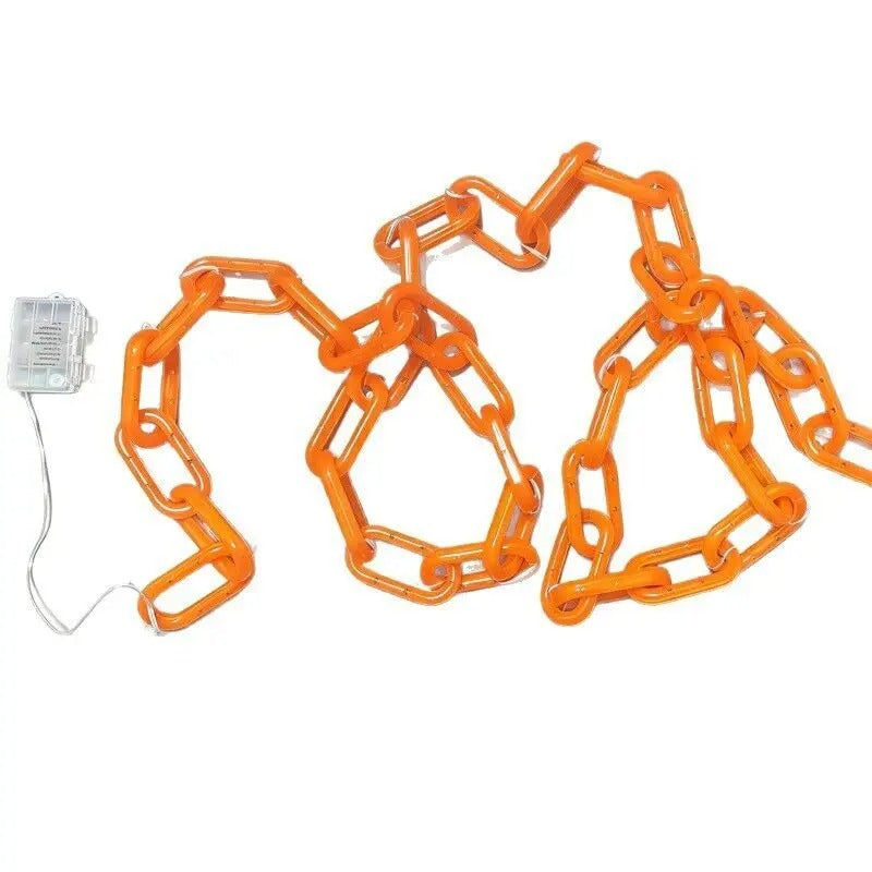Halloween LED String Lights – Orange & Purple Decorative Fairy Lights, Waterproof Battery Powered
