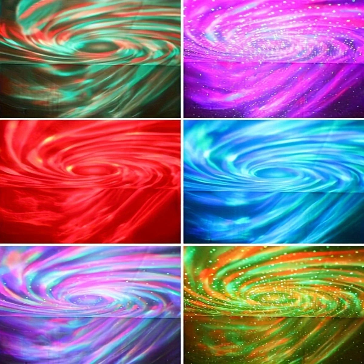 Starry Sky Galaxy Lamp Projector | LED Night Light for Bedroom & Kids Room