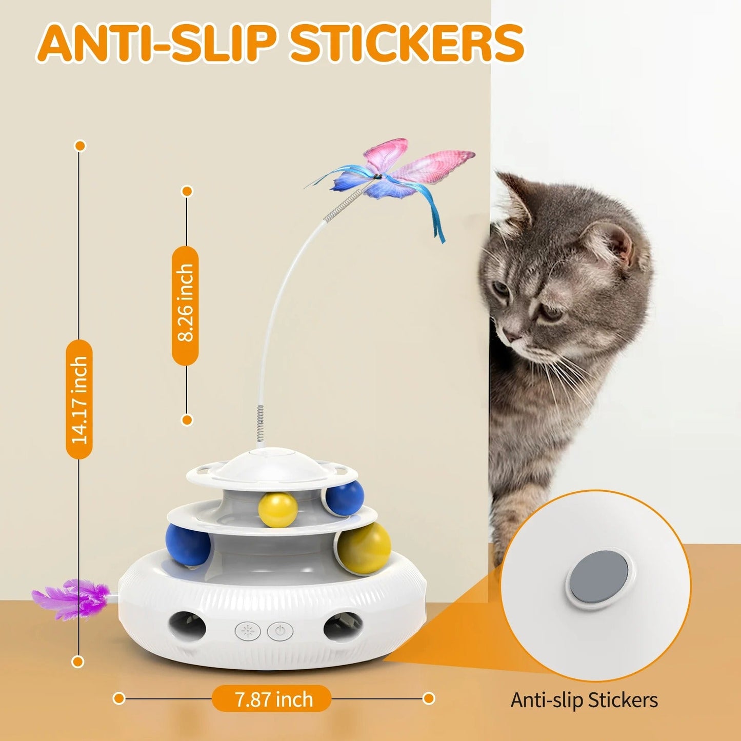 Cat Laser Interactive Indoor Cat Puzzle Pet Toys