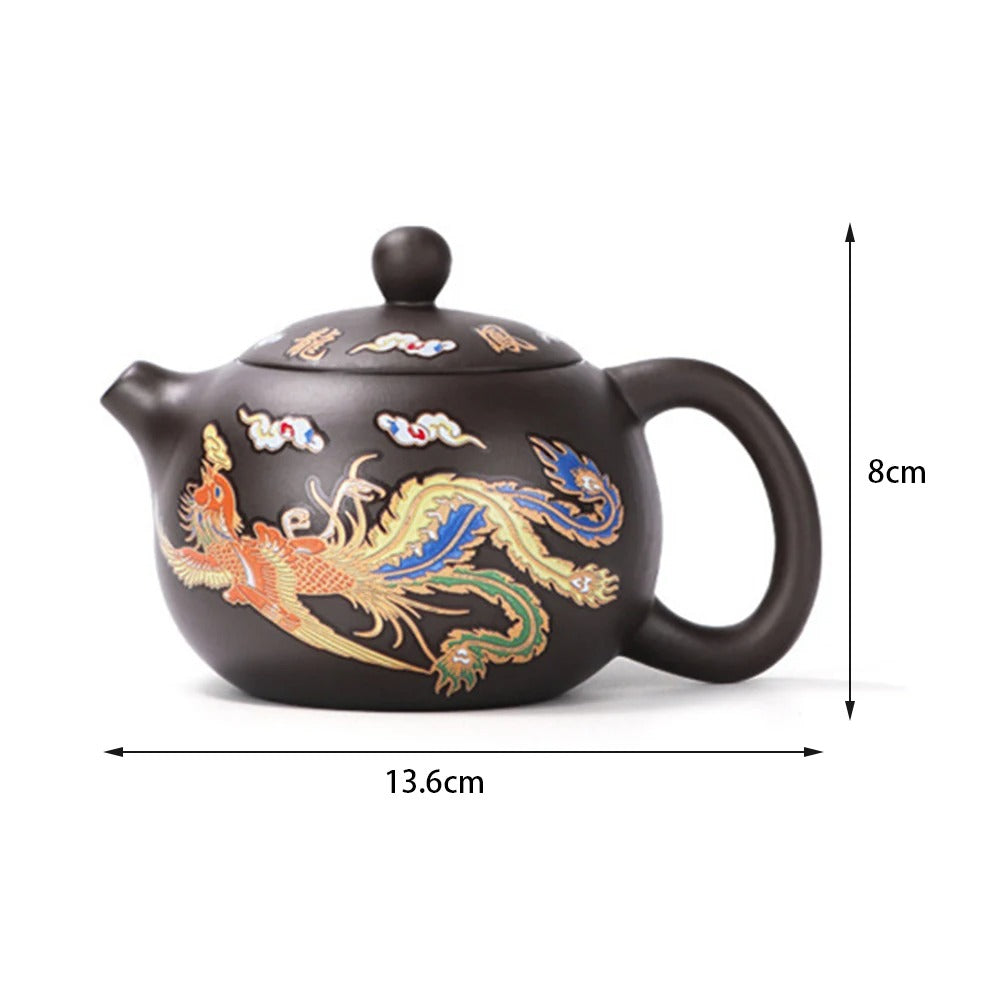 Dragons Colour-Changing Teapot – Magical Heat Sensitive Tea Set