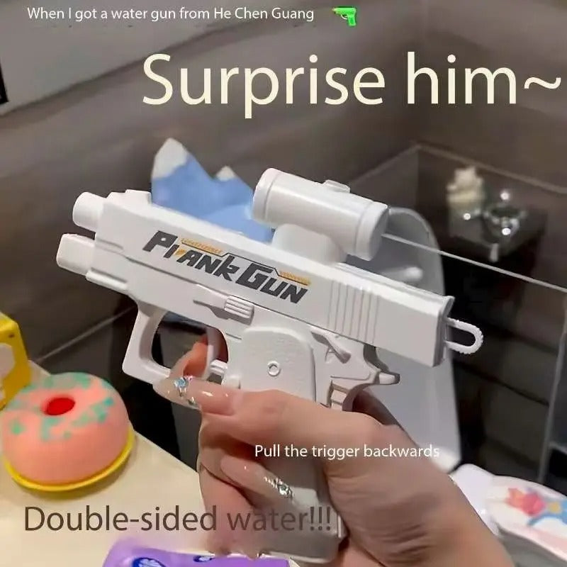 Double-Sided Reverse Water Gun Prank Toy – Funny Trick Squirt Gun