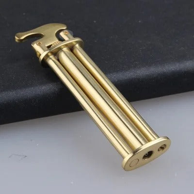 Slim Refillable Gas Lighter for Men – Windproof Pocket Lighter with Elegant Design
