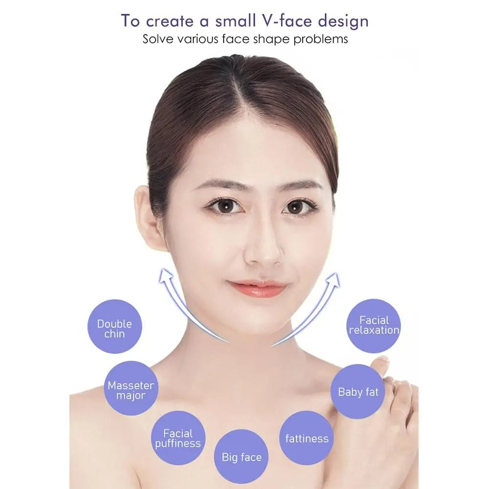 V-Line Face Bandage – Reusable Chin & Cheek Support Mask