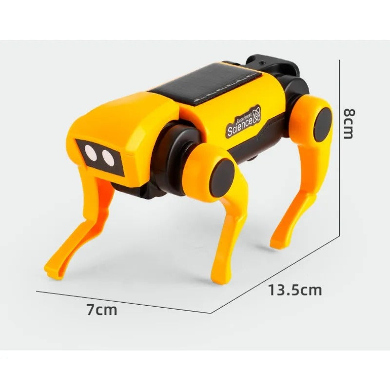 Solar Powered Robot Dog Science Kit | DIY STEM Experiment Toy for Kids