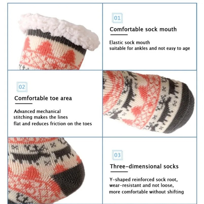 Penguin Plush Slipper Socks – Soft Non-Slip Floor Slippers Short Sock for Women & Girls