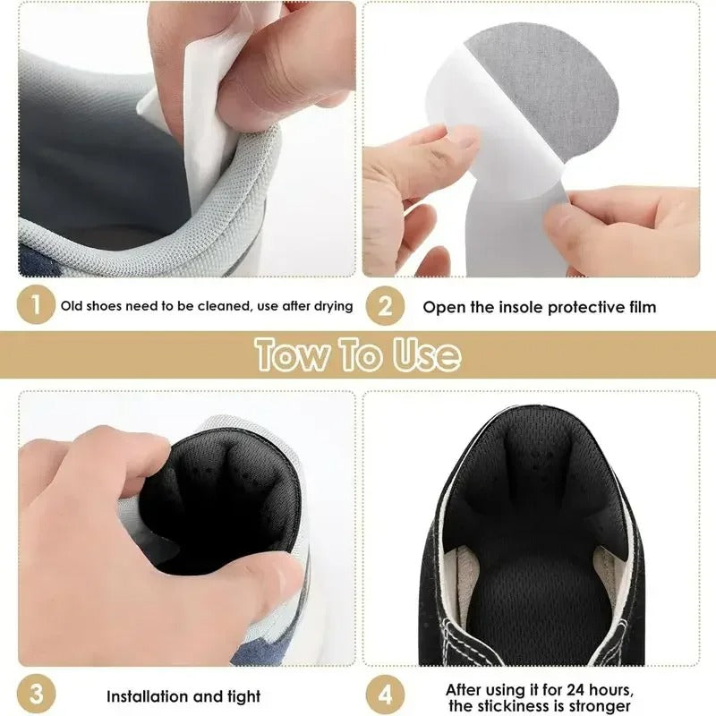 Sponge Heel Cushion Inserts | Soft Back Heel Protectors & Blister Guards