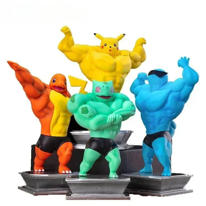 Bodybuilder Model Toy – Muscle Action Figure Collectible