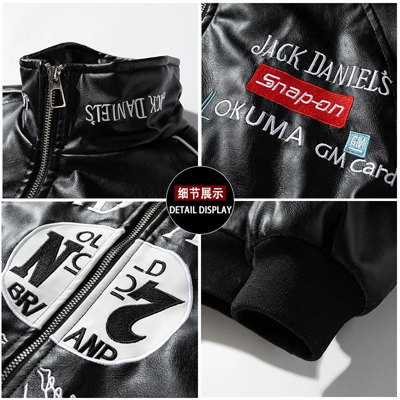 F1 Racing Jacket – Embroidered Motorsport Style