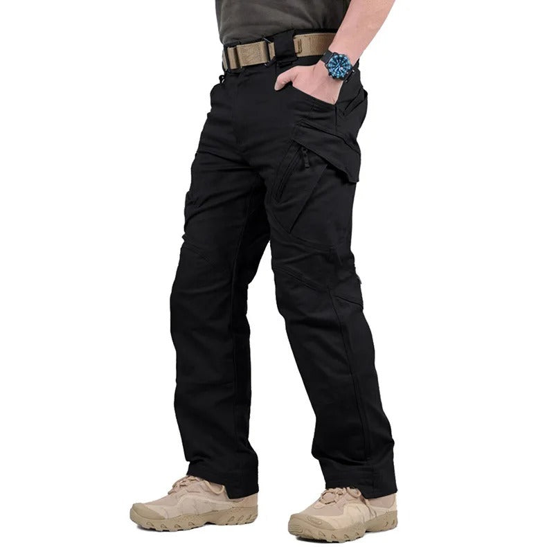 Men’s Classic Tactical Cargo Pants – Durable Multi-Pocket Outdoor Combat Trousers