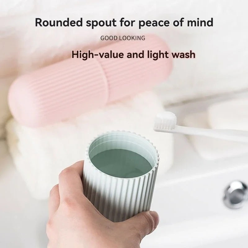 Travel Toothbrush Holder Case – Portable Hygienic Storage Box for Home, Travel & Outdoor Use - QuirkyFindsHub