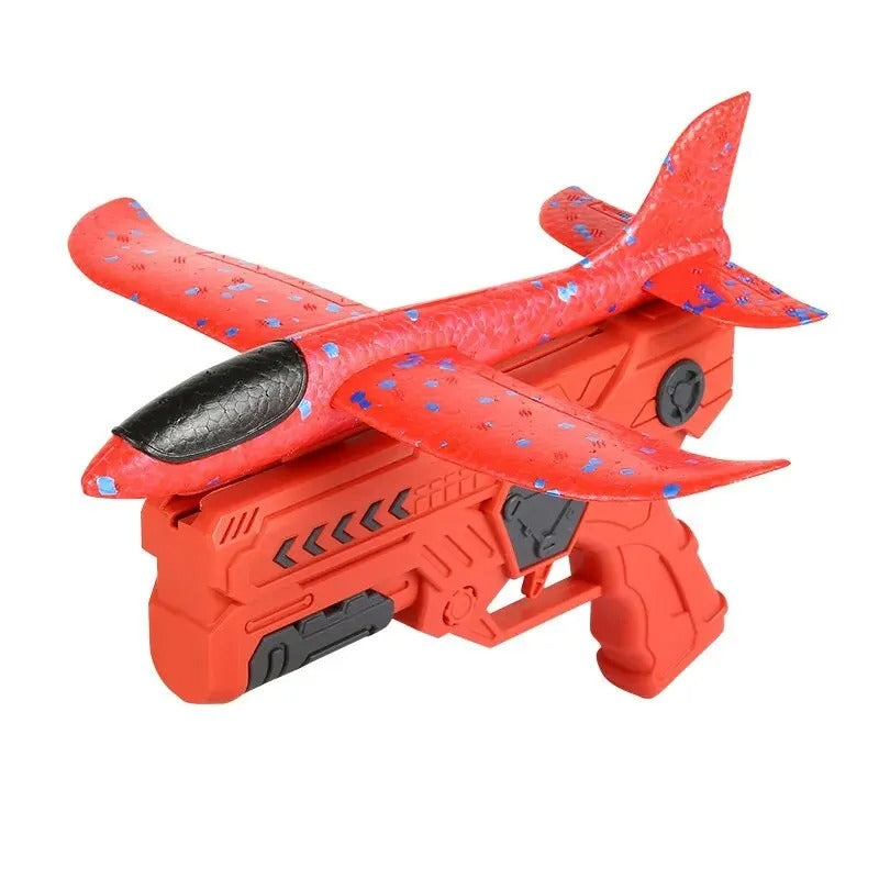 Children's Foam Ejection Aircraft – Flying Glider Launcher Toy