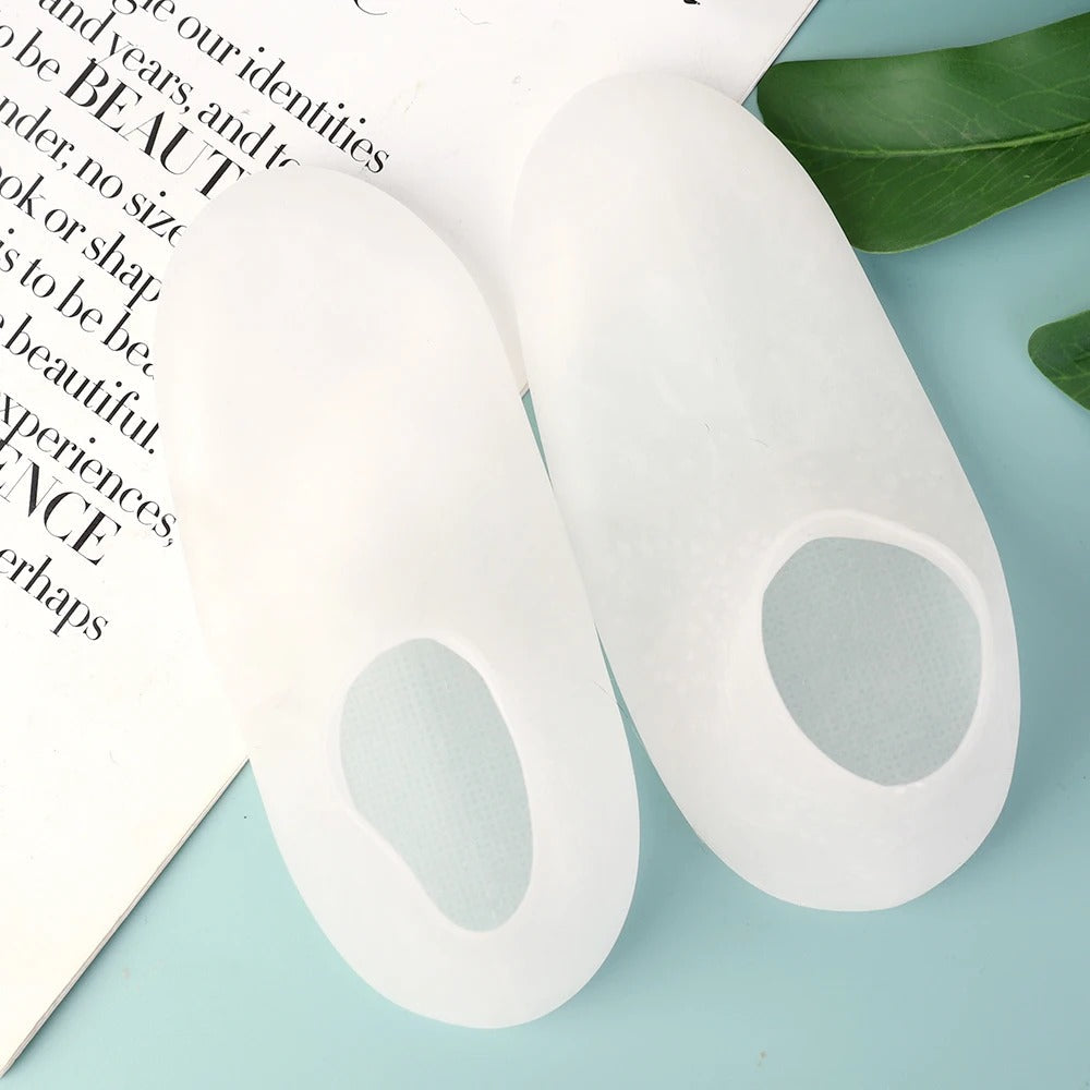 Silicone Moisturising Foot Care Socks – Gel Heel Socks for Dry & Cracked Feet (1 Pair)