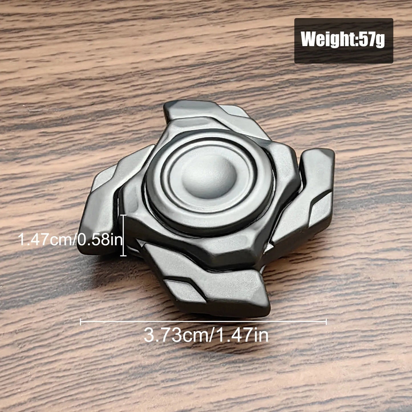 Mini Armor Metal Fidget Spinner – Premium EDC Stress Relief Toy for Adults & Collectors
