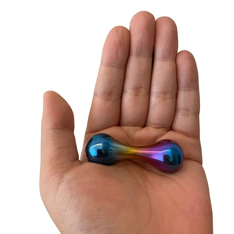 Knucklebone Stainless Steel Bone Fingertip Rotating silver