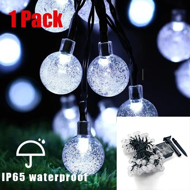 Solar LED Outdoor Fairy String Lights – 20 to 100 LED IP65 Waterproof Garden & Patio Lamps