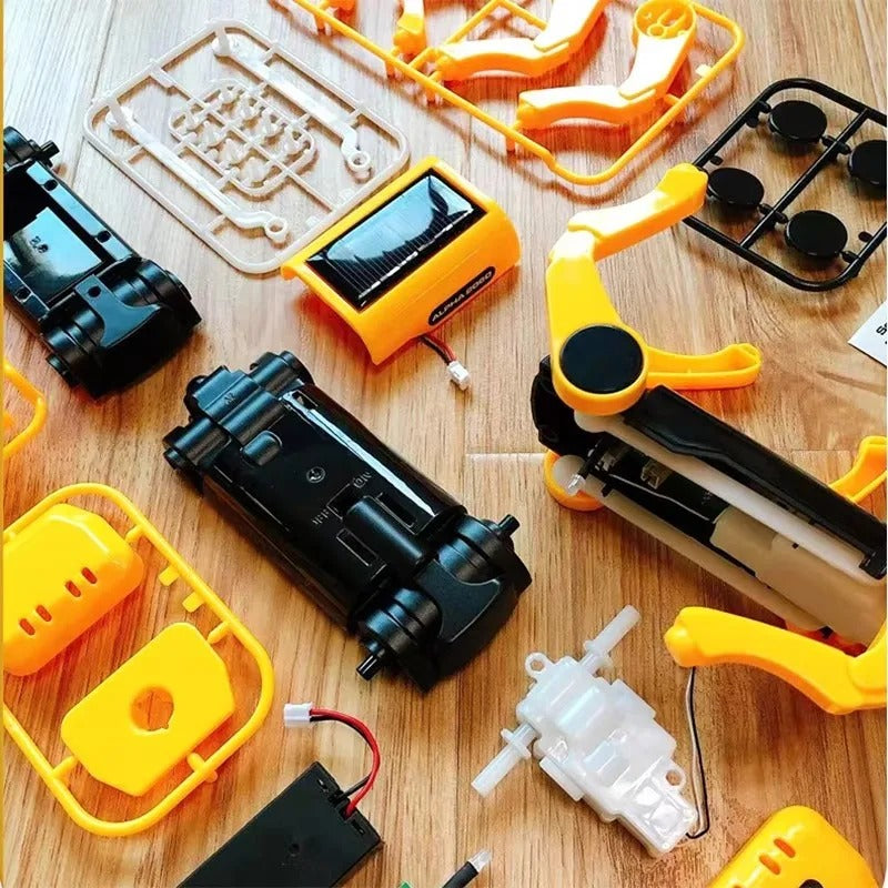 Solar Powered Robot Dog Science Kit | DIY STEM Experiment Toy for Kids