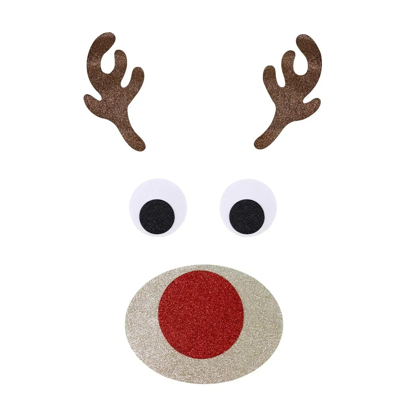 Christmas Door & Window Stickers – Festive Wall Decals for Holiday Home Decoration