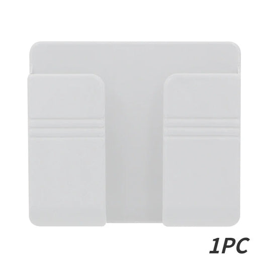 Wall Mounted Storage Box – Punch-Free Multifunction Organizer for Remote, Phone & Charger