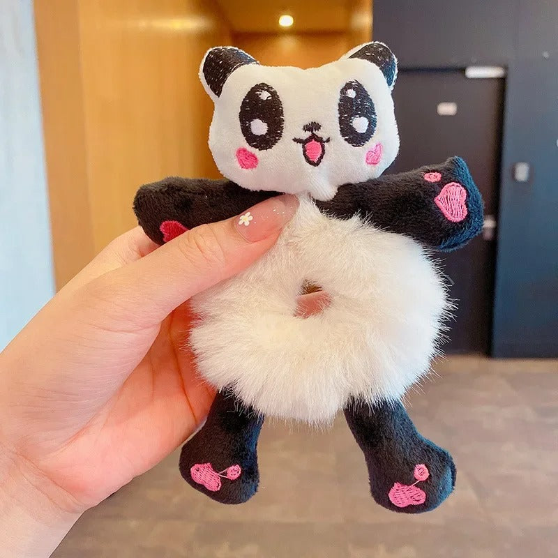 Frog Plush Hair Circle | Cute Scrunchie Wristband Toy for Girls