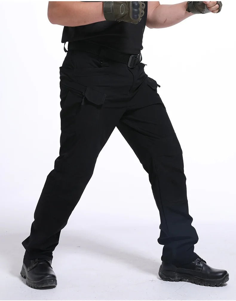 Men’s Classic Tactical Cargo Pants – Durable Multi-Pocket Outdoor Combat Trousers
