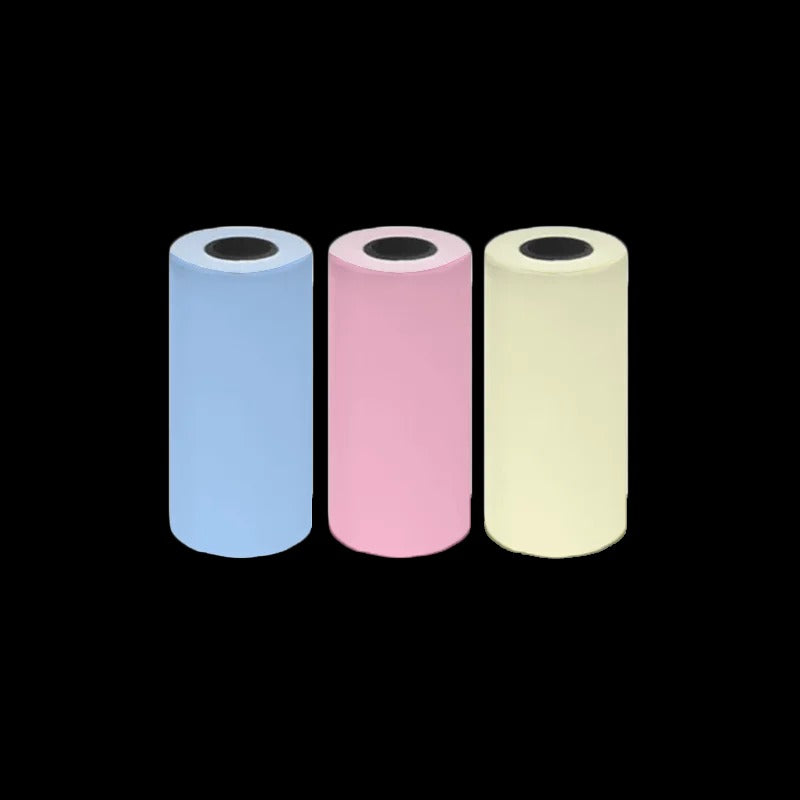 Mini Portable Wireless Bluetooth Thermal Printer – iOS & Android Compatible with Paper Rolls