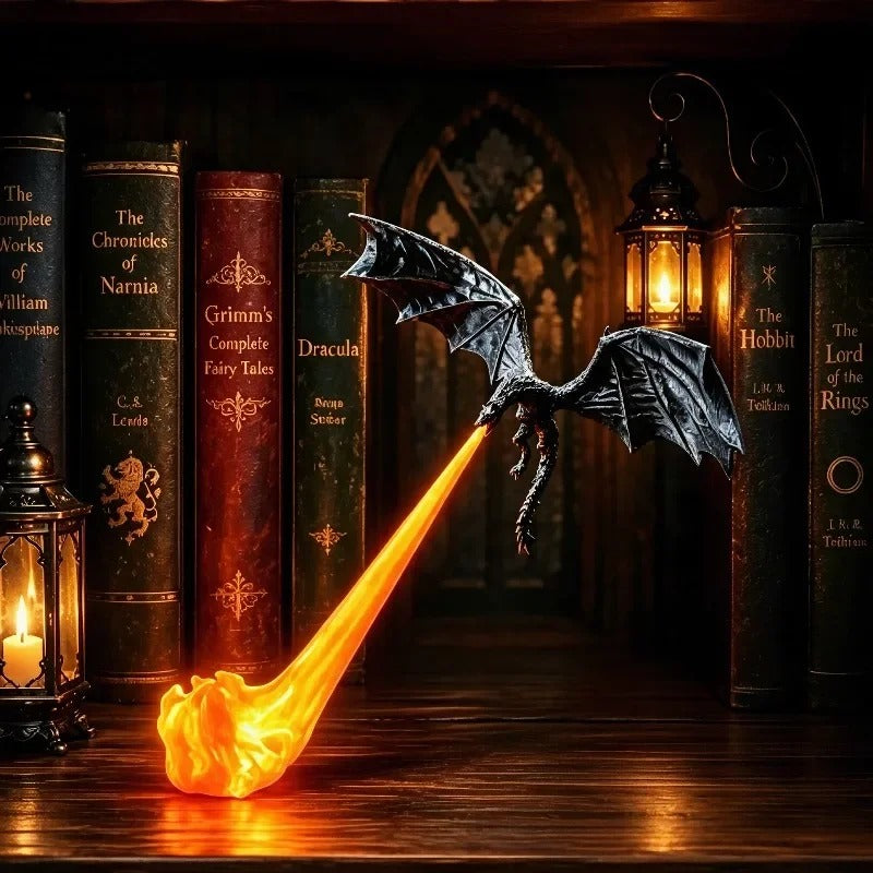 Fire-Breathing Dragon LED Light