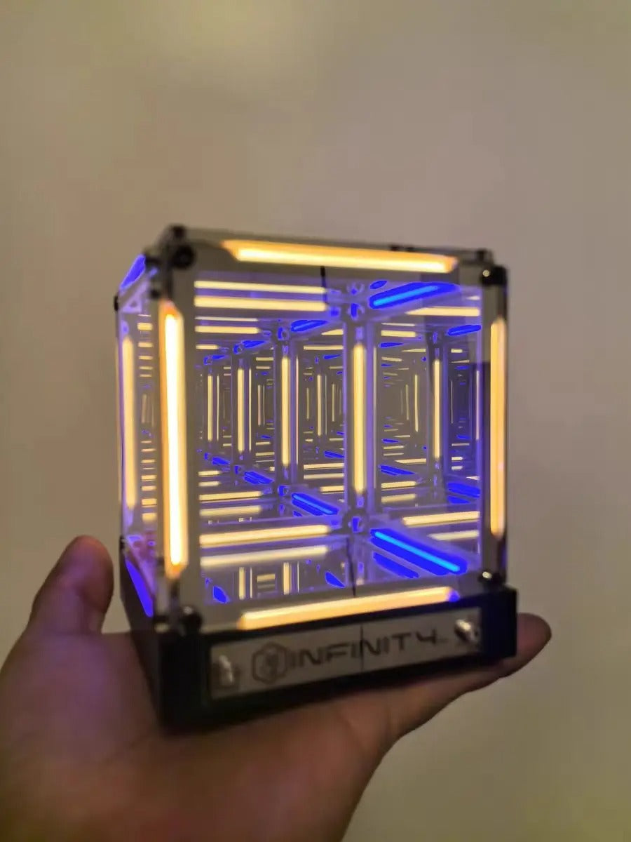 Technology Atmosphere Light 4-Dimensional Space Hypercube Night Light