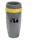 French Lidless Twist Cup – Creative Plastic Insulated Mug