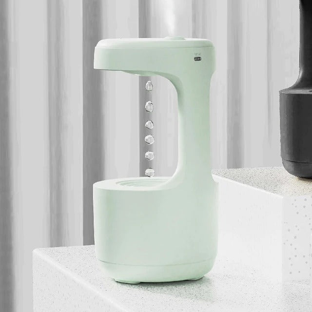 Anti-Gravity Humidifier & Aromatherapy Machine – Cool Mist Diffuser with LED Display